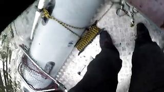 Щука в австрийской старице 31 декабря 2020 года
