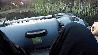 Щука в австрийской старице 31 декабря 2020 года