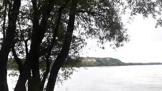 Нахлыст на Дунае в Венгрии недалеко от Будапешта