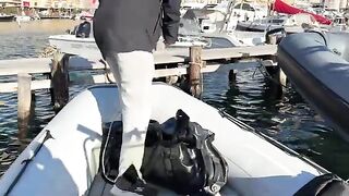 Подводная охота с Пеппе у Неаполя в прозрачной воде