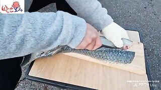 Ловля кефали в районе Ёнджондо в Инчхоне