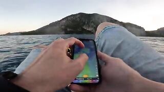 Первый морской выход на педальном каяке в Чиралы