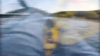 Первый морской выход на педальном каяке в Чиралы