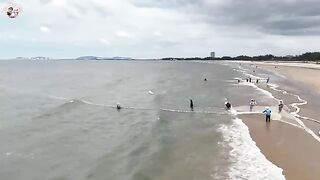 Лонгхай, Динько: рыбацкий берег и самостоятельный день на море