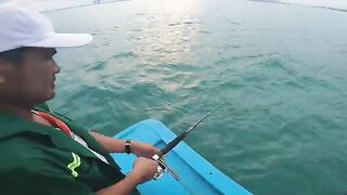 Морской джиг в Ниньчу, Фанранг с красным групером