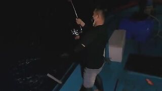 Морской джиг в Ниньчу, Фанранг с красным групером