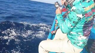 Морской джиг в Ниньчу, Фанранг с красным групером