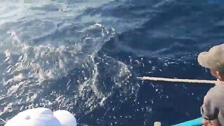 Морской джиг в Ниньчу, Фанранг с красным групером