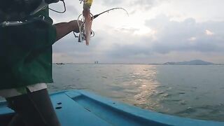 Морской джиг в Ниньчу, Фанранг с красным групером