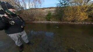 Первый день ловли кумжи в Маккензи у Текапо