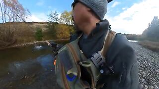 Первый день ловли кумжи в Маккензи у Текапо
