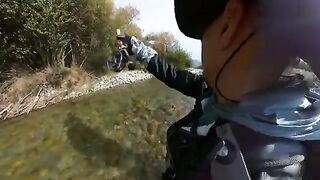 Первый день ловли кумжи в Маккензи у Текапо