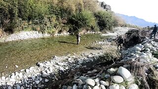 Первый день ловли кумжи в Маккензи у Текапо