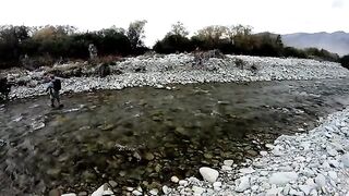 Первый день ловли кумжи в Маккензи у Текапо