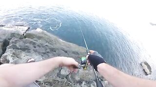 Микроджиг с болеро в Сарпи и отпущенная ласточка
