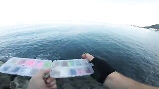 Микроджиг с болеро в Сарпи и отпущенная ласточка