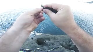 Микроджиг с болеро в Сарпи и отпущенная ласточка