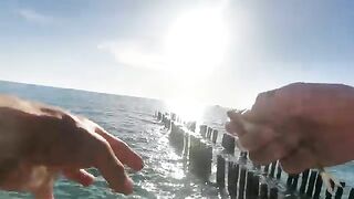 Поти, Черное море: тест спиннинга с силиконом и переход на червя