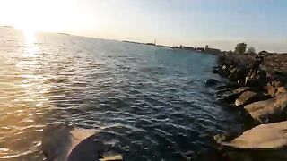 Поти, Черное море: тест спиннинга с силиконом и переход на червя