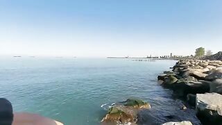 Поти, Черное море: тест спиннинга с силиконом и переход на червя
