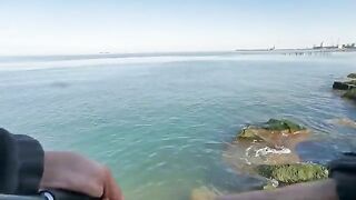 Поти, Черное море: тест спиннинга с силиконом и переход на червя
