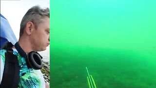 Подводная охота у Толстого мыса в Геленджике: горбыль, окунь и ласкирь