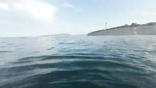 Подводная охота у Толстого мыса в Геленджике: горбыль, окунь и ласкирь