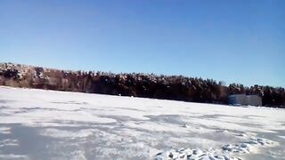 Зимняя рыбалка в Приморске 17 февраля на свале втроем