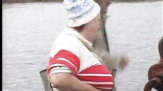Тресковые ловушки у айсберга в Петти-Харбор на побережье Лабрадора