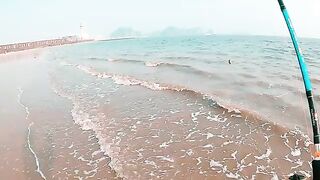 Байчай в Халонге: морской червь, три крючка и мелкая донная рыба
