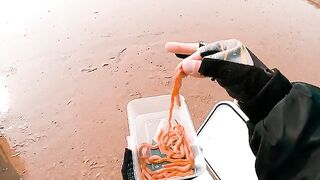 Байчай в Халонге: морской червь, три крючка и мелкая донная рыба