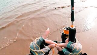 Байчай в Халонге: морской червь, три крючка и мелкая донная рыба