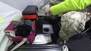 Вечерняя плотва и пара рипусов с чебуреками под Приморском