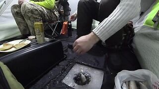Вечерняя плотва и пара рипусов с чебуреками под Приморском
