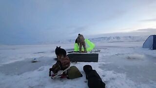 Вечерняя плотва и пара рипусов с чебуреками под Приморском