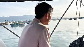 Подводная охота у буев на севере бухты Ванфонг