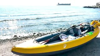 Самодельный чапари с моторного каяка у Кызкалеси принес красную рыбу и скумбрию