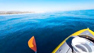 Самодельный чапари с моторного каяка у Кызкалеси принес красную рыбу и скумбрию