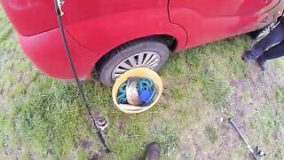 Микроджиг на притоке Дуная в Будапеште и встреча с местным фидеристом