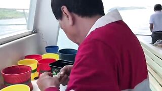Морская прогулка и ручная ловля у острова Биньба в Камрани