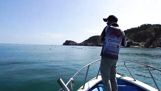 Полдня на лодке за пелагической скумбрией в прибрежных водах Вэйхая