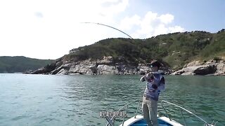 Полдня на лодке за пелагической скумбрией в прибрежных водах Вэйхая