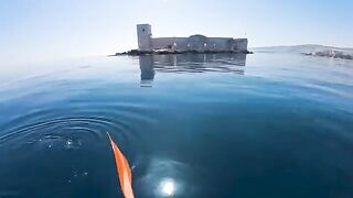 Донная ловля с каяка у Кызкалеси: красные рыбы на каждом спуске