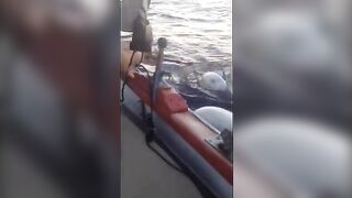 Сильная рыба на джиг у Калкана, которую вываживали с капитаном