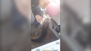 Сильная рыба на джиг у Калкана, которую вываживали с капитаном