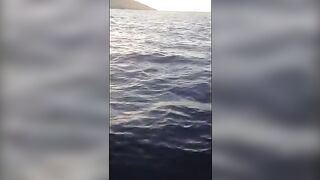Сильная рыба на джиг у Калкана, которую вываживали с капитаном