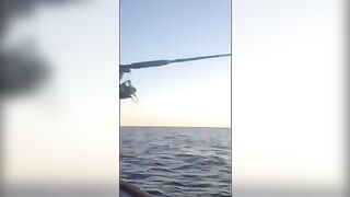 Сильная рыба на джиг у Калкана, которую вываживали с капитаном