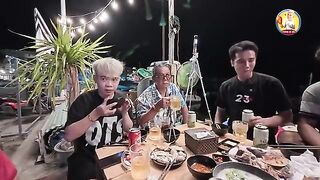 Ночная ловля кальмаров у Виньхи: первый кальмар Кыонга
