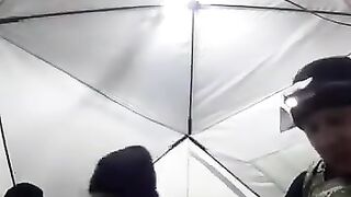 Ловля рипуса на глубине 4 метра в Приморске Казахстан