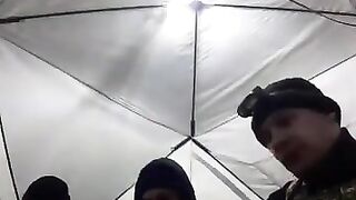 Ловля рипуса на глубине 4 метра в Приморске Казахстан